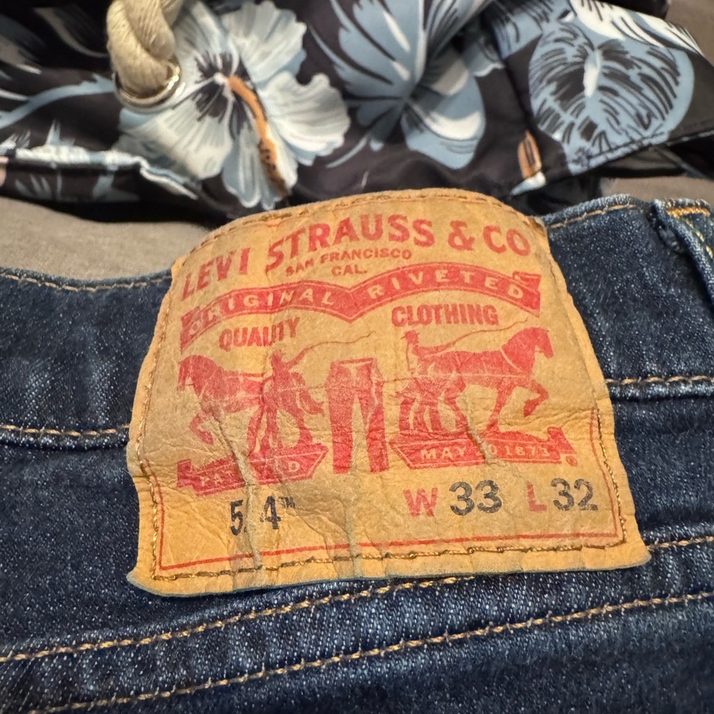 Signature by Levi Strauss Men's Slim Jeans - Dark Blue